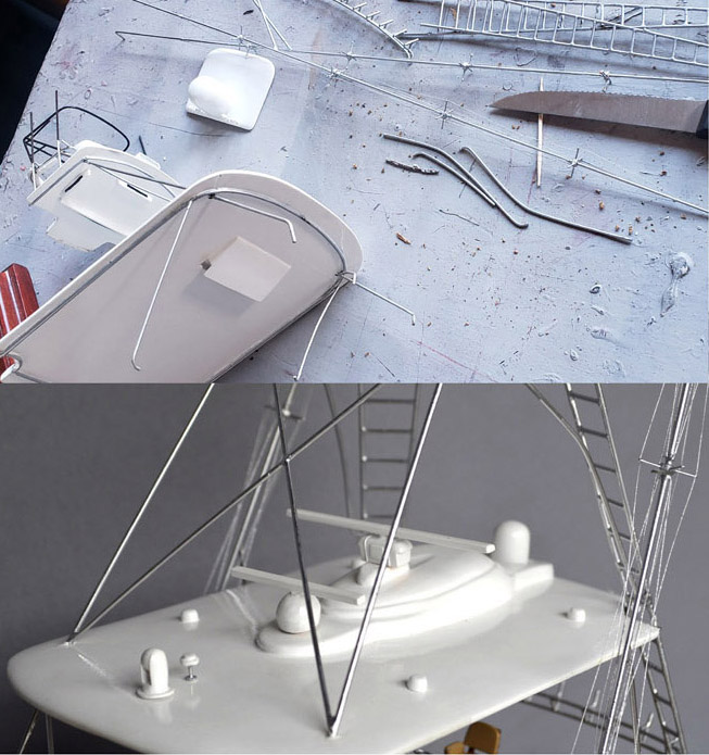 model yacht repairs